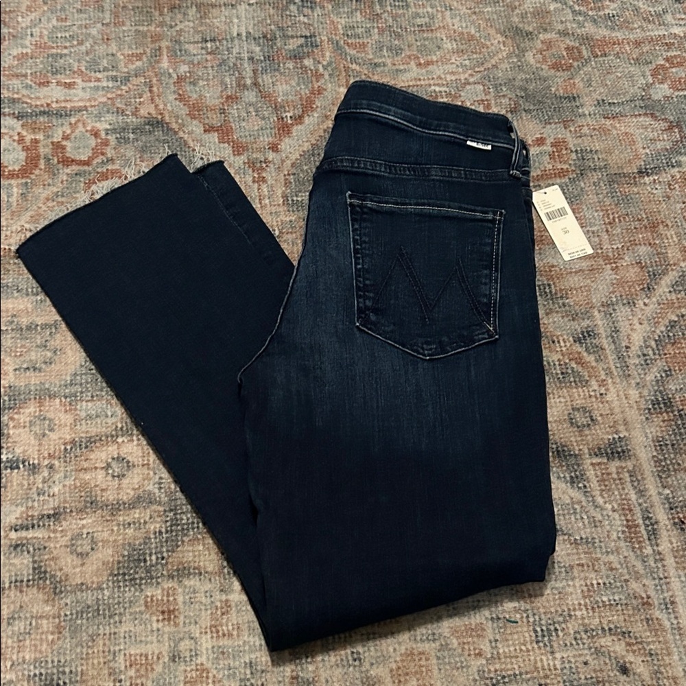 MOTHER THE MID RISE DAZZLER ANKLE FRAY Fancy Meeting You Here Size 30 - Picture 2 of 8